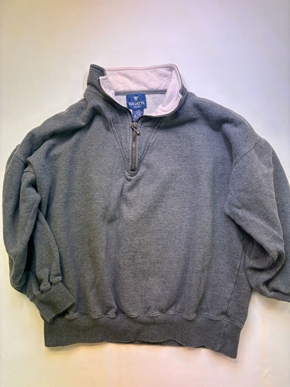 Regatta Sport Vintage Quarter Zip Pullover Sweatshirt